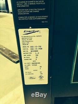 Enersys Enforcer Scr Chargeur De Batterie Testée 24 Volt / 750ahr / 3 Phase