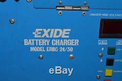 Exide Indutrial Chargeur De Batterie De Chariot Élévateur Modèle Erbc 24volts 30amp Meilleur Prix ''