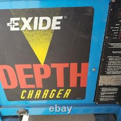 Exide Profondeur D3-18-1200b 03 Chariot Élévateur Chargeur De Batterie 36 Volts