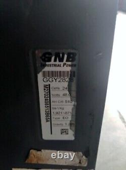 Gnb 48 Volt Batterie De Chariot Élévateur Ggy2828 38-1/8l X 21w X 25-5/8h