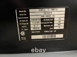 Gnb, Scrflx-12-600t1z, Chargeur de batterie pour chariot élévateur Scr Flx 3ph 24vdc 12 cellules