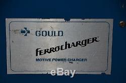 Gould Railcharger Forklift Chargeur 18 Cell La Batterie 36v 3ph Gfc-18-725t1