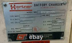Hertner 3tf12-775 Chargeur De Batterie Élévateur Électrique 24v 720 Ah 220/440v 3ph