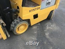 Hyster 4 Roues Chariot 5000lb Cap. 191 Lift 42 Forks, 36v Withbattery Et Chargeur
