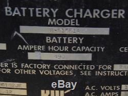 Kw Chargeur De Batterie De Chariot Élévateur Industriel De 12 Volts 95 Ampères 240 Volts 1 Phas