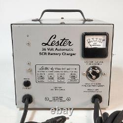 Lester 25900 36v Automatic Scr Battery Charger Forklift / Golf Cart USA Made