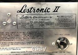 Lester Electrical REMAN Lestronic II 48LC25-8ET Chargeur de batterie 18720 D'OCCASION