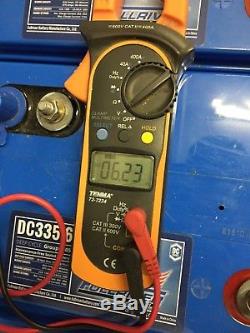 Lot De 4 Batteries À Décharge Profonde Fullriver Dc-335-6 Agm Pour Énergie Solaire, Chariot Élévateur