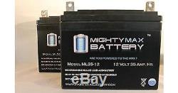 Mighty Max 2 Pack 12v 35ah Batterie Namco Fork Lift Trucks G-2000 G-2500 L-2000