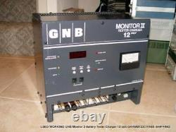 Moniteur de batterie GNB GRRMM1220 d'occasion avec testeur de batterie et chargeur 12 volts - LIVRAISON GRATUITE
