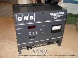 Moniteur de batterie GNB GRRMM1220 d'occasion avec testeur de batterie et chargeur 12 volts - LIVRAISON GRATUITE