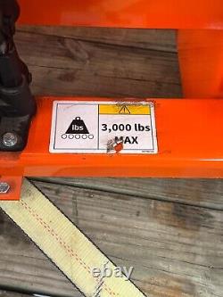 NOUVEAU BHS BTC-24MPP Chariot de transfert de batterie Chariot élévateur Changeur de batterie manuel 24