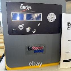 Nouveau chargeur de batterie EnerSys EI1-CM-2G Enforcer IMPAQ dans une boîte ouverte - Crown Ride Jack