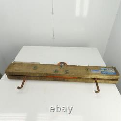 Sackett B6000 Pont élévateur de batterie pour chariot élévateur à fourche avec crochets réglables Capacité de 6000 livres
