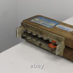 Sackett B6000 Pont élévateur de batterie pour chariot élévateur à fourche avec crochets réglables Capacité de 6000 livres