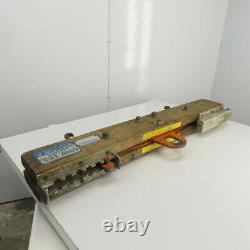 Sackett B6000 Pont élévateur de batterie pour chariot élévateur à fourche avec crochets réglables Capacité de 6000 livres