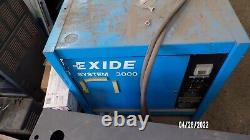 Système Exide 3000, 24 volts, 12 cellules, Chargeur de batterie Fs3-18-950b 03