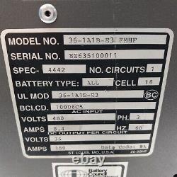 Technologies de charge 36-1A1B-E3 Chargeur de batterie de chariot élévateur HF modulaire 3PH 36VDC