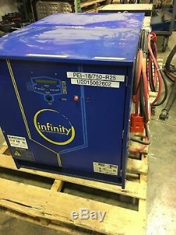 Zip Infinity Haute Fréquence Chargeur De Batterie Occasion Chariot Élévateur 36 Volts 750ah