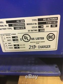 Zip Infinity Haute Fréquence Chargeur De Batterie Occasion Chariot Élévateur 36 Volts 750ah